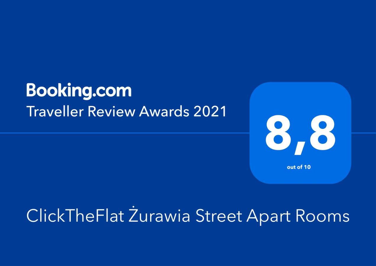 Clicktheflat Zurawia Street Apart Rooms Warschau Exterior foto